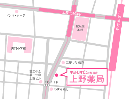 上野薬局地図
